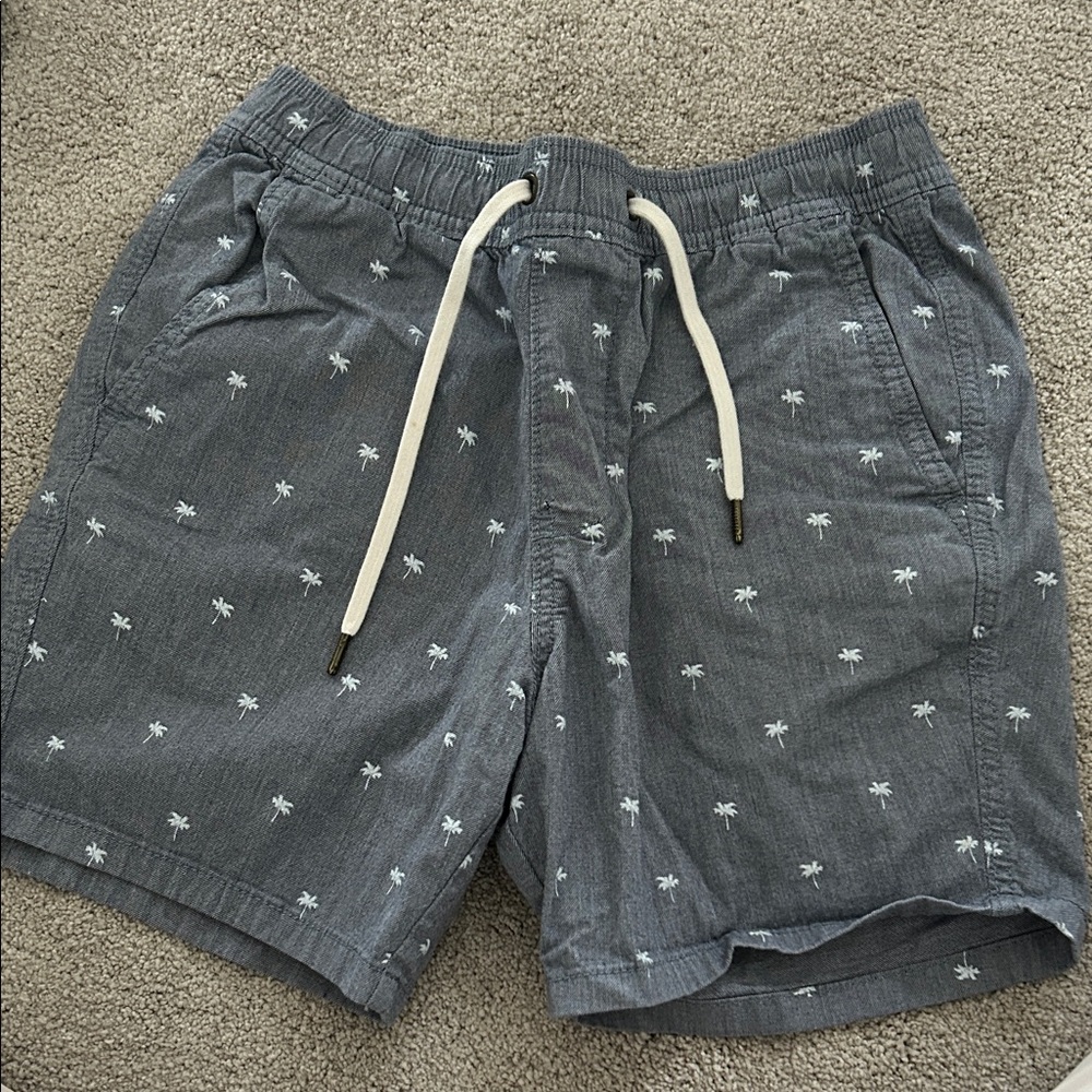 Hollister Blue Palm Print Men's Shorts